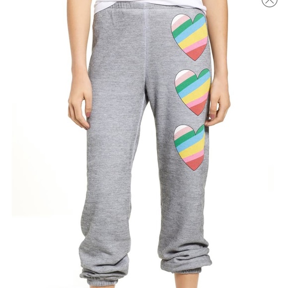 Download Women's Clothing Rainbow Geometric Shapes Cuffed Joggers ...